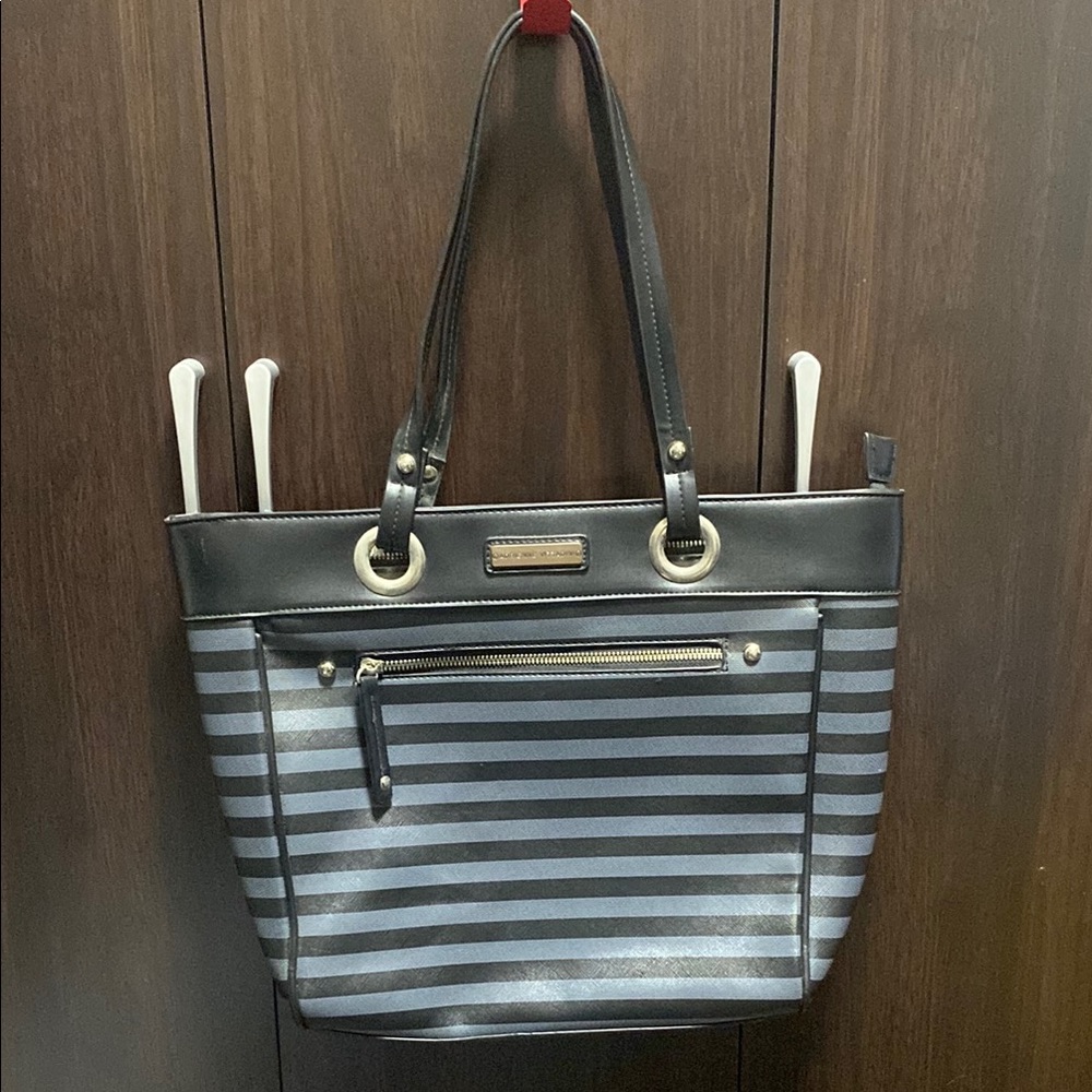 Adrienne Vittadini Striped Shoulder Bag
